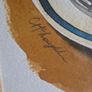 Framed Signed C McLoughlin Still Life Watercolour 1994 Image 2
