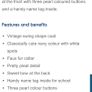 Mothercare Swing Coat with white fur collar age 6-7 Image 7