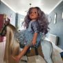 Our Generation Trailer, Horse, Jeep and dolls Image 8
