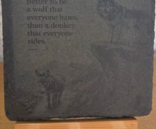 Wild & Wise Slate Coasters