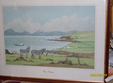 watercolour kerry landscape by bryan conway