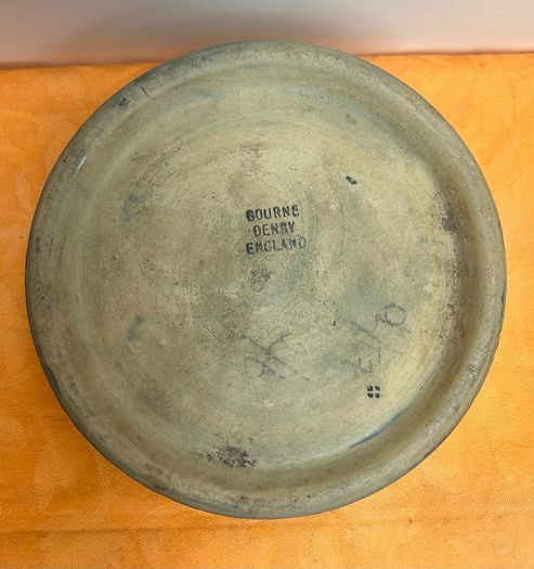 Art Deco Stoneware Bourne Denby Dog Bowl