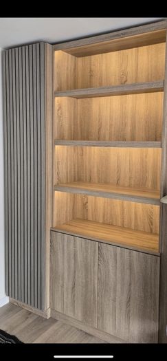 Wardrobes, kitchens, utility rooms, storage units.