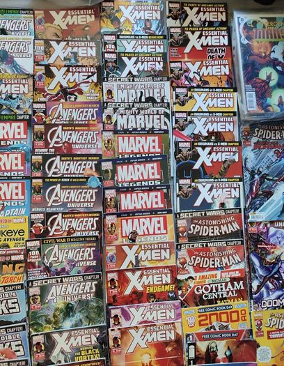 Massive DC & Marvel Comic Collection Batman, Justice League, Spiderman