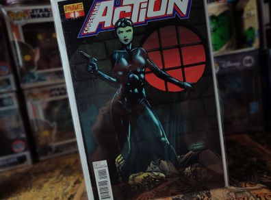 Codename: Action ! First Issue ! Johnny Desjardins Variant Cover ! 2013 ! by Dynamite Entertainment  !