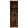 Narrow Bathroom Cupboard Smoked Oak Image 4