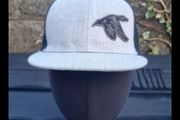 Trucker cap with duck patch