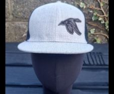 Trucker cap with duck patch