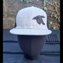 Trucker cap with duck patch