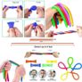 Fidget Toys, Fidget Toys Pack for Kids, Sensory Fidgets Pack Anxiety Relief Toys for Autism, Simple Fidget Toys Set with Fidget Popper for Party Bag Filler, School Classroom Reward (FREE POSTAGE) Image 3