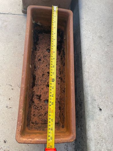 Terracotta plant pots