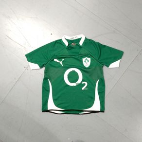 FREE POST Kids Ireland Rugby Jersey Shirt Puma Green Irish Eire Boys Girls Youths CHilds Childrens Kids