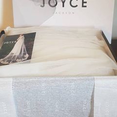 Ivory Chapel Length Veil