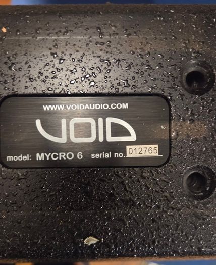 Void installation PA system