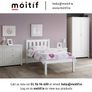 Luna Single Bed - Surf White Image 4