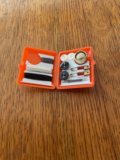 Advertising sewing kit  never used