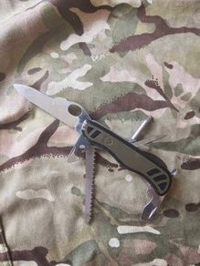 Victorinox Soldier 09 Stamped Original Swiss Army Issued 111mm model