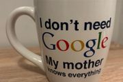 Funny 'I Don't Need Google' Mug