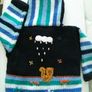 Super cute pixie hoodie baby jumper original made in Peru Image 2
