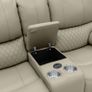 Rita Manual Leather Recliner Sofa Image 5