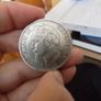 France 1868.5 Francs.90% Silver Crown.Emperor Napoleon 111. Image 3