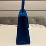 Blue suede bag Image 2