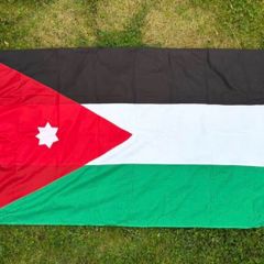 Large Jordanian flag