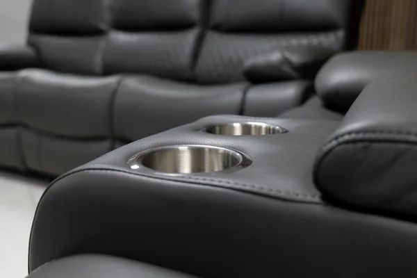 Rita Recliner sofa 3+2 Dark grey