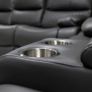 Rita Recliner sofa 3+2 Dark grey Image 3