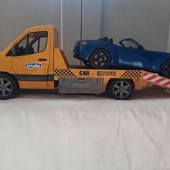Bruder Mercedes-Benz Sprinter Car Transporter with Roadster