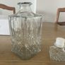 Crystal glasses and decanter Image 2