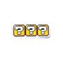 Mario Retro Sprite Glossy Stickers (Pack of 3) Image 3