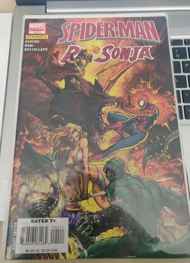 Spiderman Red Sonja 1 - 5