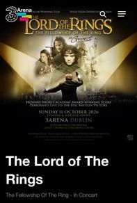 Lord of the Rings - Fellowship of the Rings - Concert