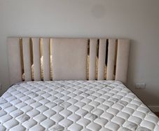 New King size bed with mattress, huge storage and lifting mechanism