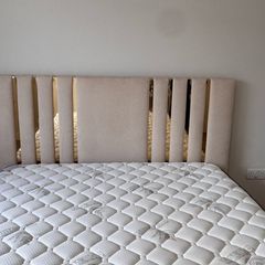 New King size bed with mattress, huge storage and lifting mechanism