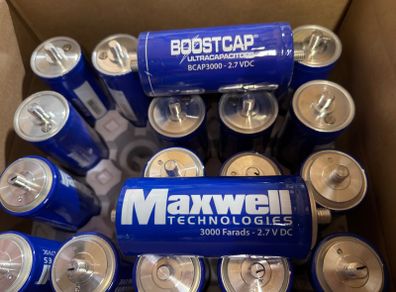 Maxwell Ultracaps Boostcaps capacitors 3000 Farad