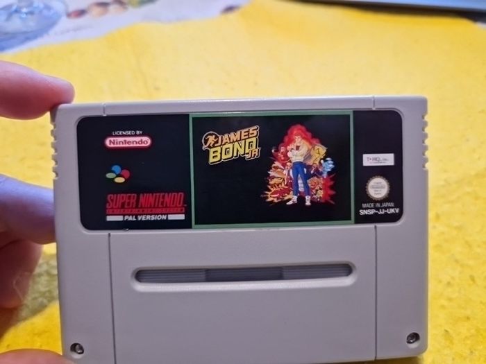 James Bond Jr Super Nintendo Snes Arcade Games Original