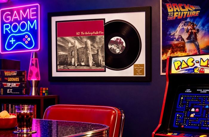 Framed Classic Vinyl (Queen, Enter the Dragon, U2 & Bob Dylan & more)