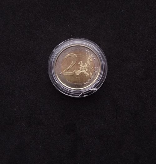 2005 Spanish 2 Euro Commemorative ( Don Quixote ) Coloured Coin