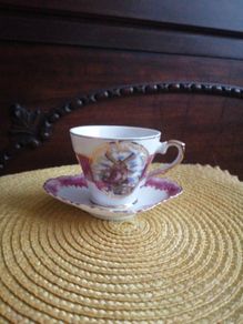 Unique porcelain tea cup
