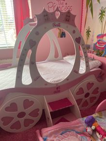 princess carraige bed