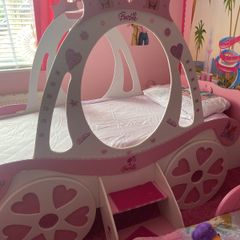 princess carraige bed