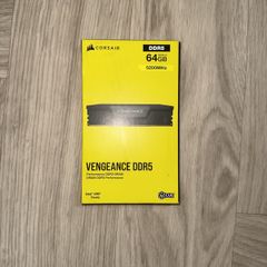 Corsair Vengeance DDR5 64GB (32GB x 2) 5200mhz RAM