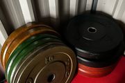 150kg olympic bumper weight set