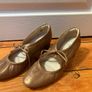 Clarks - Gold Metallic Heels (UK3) Image 2