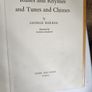 Runes And Rhyme And Tunes And Chimes By George Baker. Illustrated By George Adamson. First Edition Hardback With Dustjacket In Good Condition. Image 3