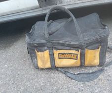 Dewalt toolbag and tools