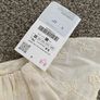 Zara baby girl light beige embroided dress 3-6 m Image 4