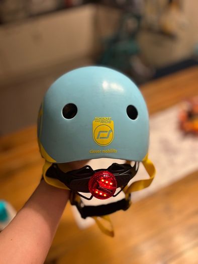 Kids helmet from Scoot and ride